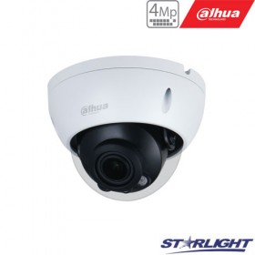 IP kamera HDBW2431RP-ZS-S2. 4MP STARLIGHT 20fps. LXIR iki 40m, 2.7~13.5mm. PoE, IP67, H.265, IK10.