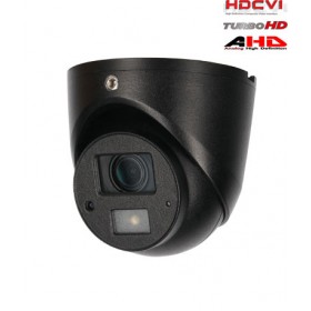 HD-CVI, TVI, AHD, CVBS kamera kupolinė 2MP su IR iki 20m, 3.6mm. 82.8°, integruotas mikrofonas, IP67