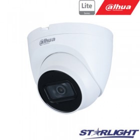 IP kamera kupol. 2MP STARLIGT, IR pašvietimas iki 30m, 1/2.8” 2.8mm 106°, WDR, IVS, IP67, H.265,