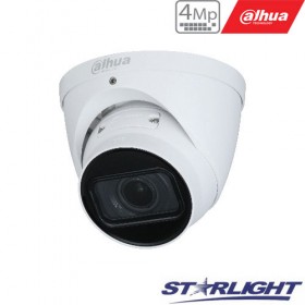 IP kamera HDW2431T-ZS-S2. 4MP STARLIGHT 20fps. LXIR iki 40m, 2.7~13.5mm. PoE, IP67, H.265.