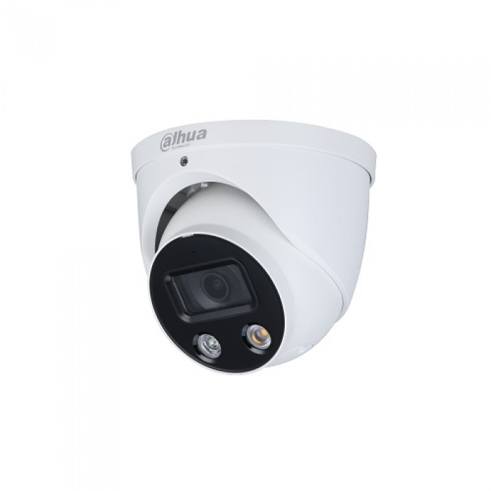 IP kamera HDW3449HP-AS-PV. 4MP FULL-COLOR. LED pašvietimas iki 30m. 2.8mm 103°. SMD, IVS
