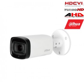 HD-CVI, TVI, AHD, CVBS kam. cilindrinė 2MP su LXIR iki 60m, 2.7~12mm. motorizuotas objektyvas