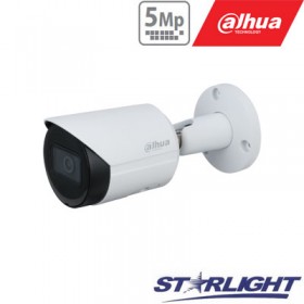 IP kamera cilindrinė 5MP su (SMD) IR iki 30m, 3.6mm 84°, WDR120dB, 3D-DNR, IP67, PoE , H.265
