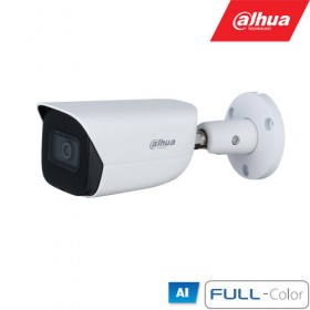 IP kamera HFW3449E-AS-NI. 4MP FULL-COLOR. 2.8mm. 103°. F1.0. AI, IVS. integruotas mikrofonas