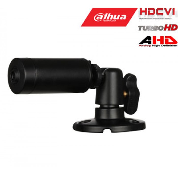 HD-CVI, TVI, AHD, CVBS kamera 2MP, pinholinis objektyvas 2.8mm. 100.5°, IP67, DWDR